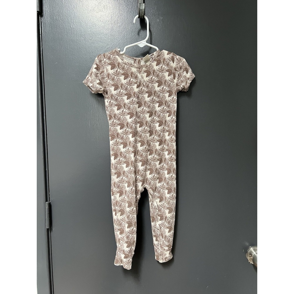 Kate Quinn Pinecone Short Sleeve One Piece Size 2T Bamboo